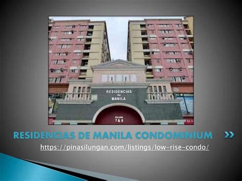 RESIDENCIAS DE MANILA COMMUNITY .